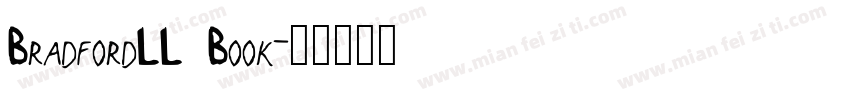 BradfordLL Book字体转换